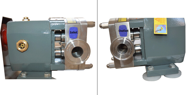Hygienic Grade Cam Rotor Pump High Viscosity Transport 220V three-phase gallery