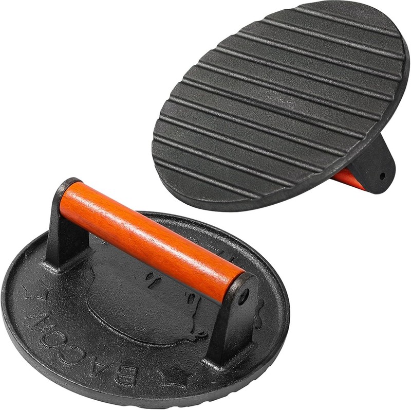7 In Burger Smasher Patty Smasher Hamburger Smasher Press Griddle Press Bacon gallery