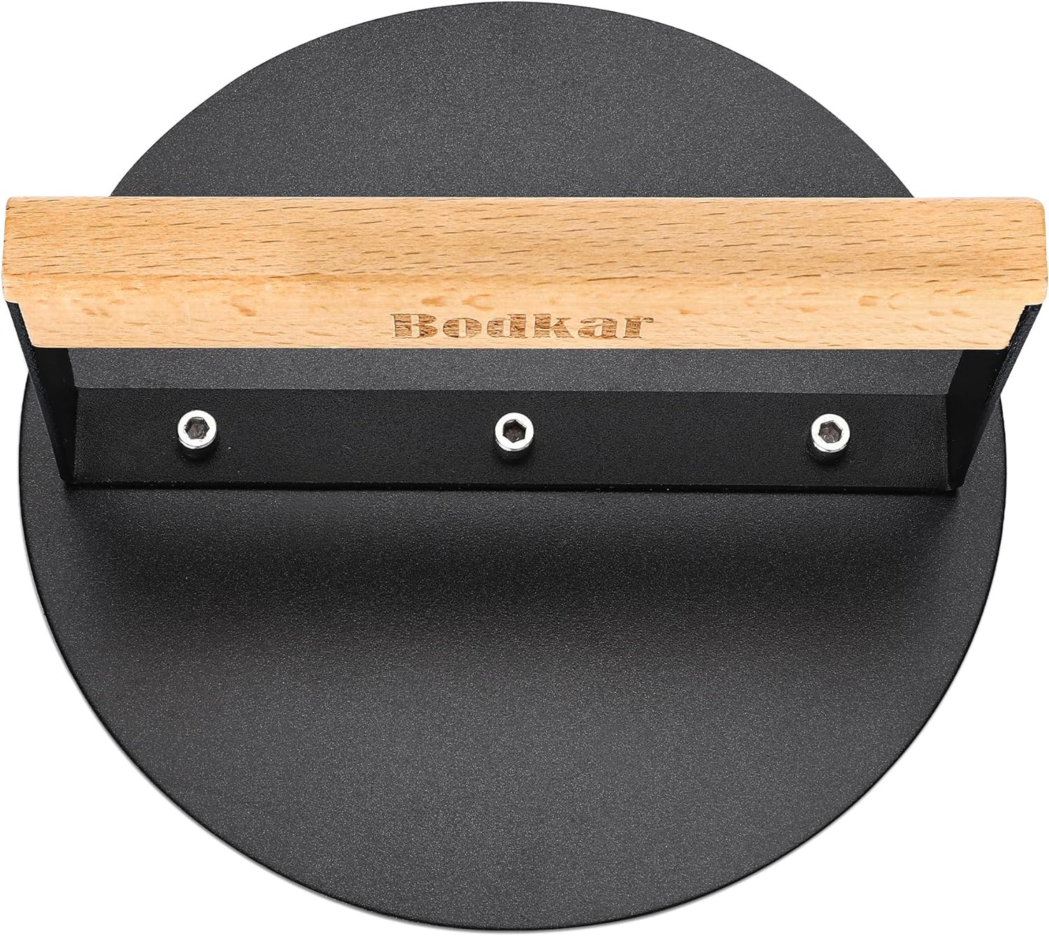 6-Inch round Burger Press for Griddle, Bacon, Meat & Steak Smasher gallery