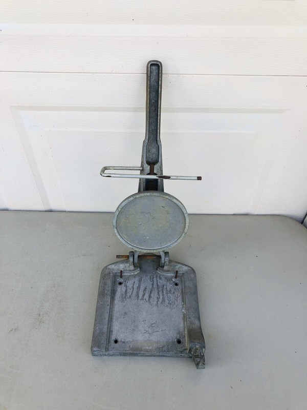 Vintage Hollymatic 'Holly Jr' Hamburger 5" Patty Mold Press Machine Aluminum gallery