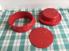 STUFF-A-BURGER PLASTIC HAMBURGER PATTY MAKER PRESS BBQ NO MESS PRESS