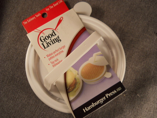 Good Living Hamburger Patty Maker Burger Press Ground Beef Sliders USA gallery