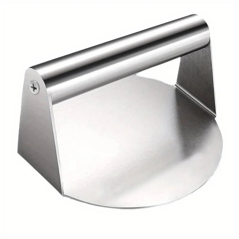 Stainless Steel Smash Burger Press Hamburger Patties Meat Masher Circular Meat P gallery