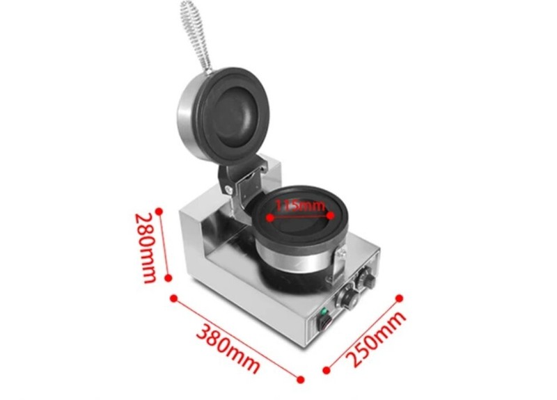 Rotating Ice Cream UFO Burger Machine Sandwich Toast Waffle Machine Tool gallery