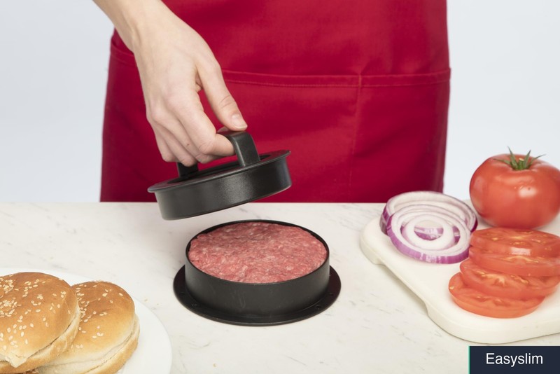 Burger Press 4-in-1 Stuffed Burgers Sliders Regular Thick Patties gallery