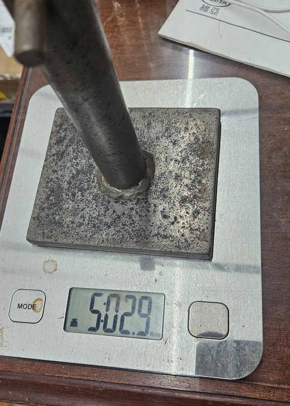 Vintage Solid Steel 5lb Smash Burger or BACON PRESS gallery