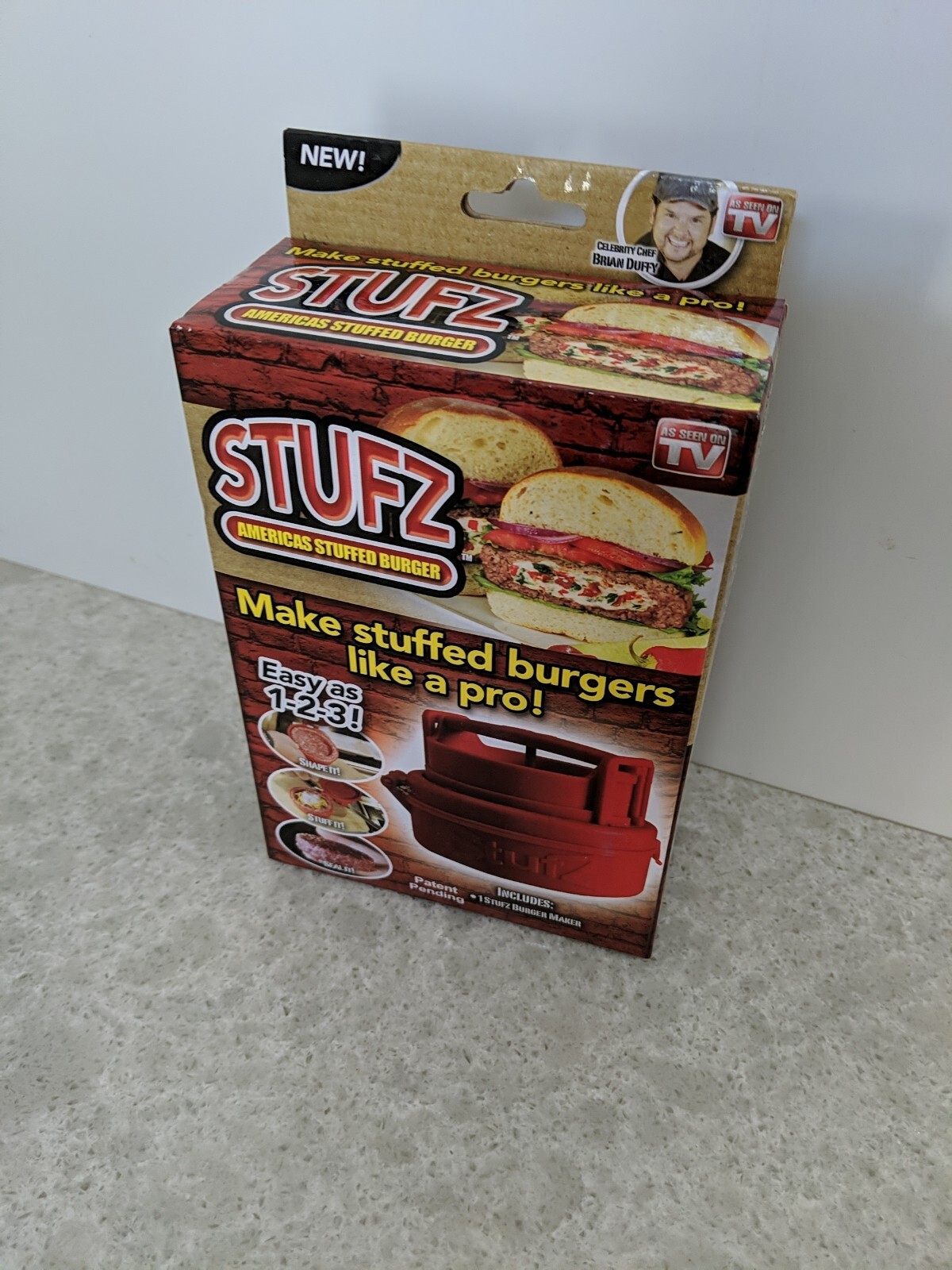 Stufz America's Stuffed Burger Press Hamburger Patty Maker. As seen on TV gallery