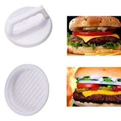 Round Shape Hamburger press Plastic Press Patty Maker Mold Mould Kitchen Tools