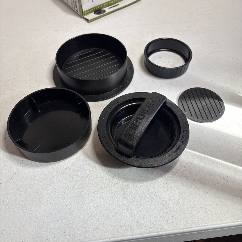 Cuisinart Hamburger Press Patty Maker, Stuffed Burger Press, 3 in 1 gallery