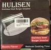 HULISEN Stainless Steel Burger Press, 6.2 inch Round Smasher,... gallery
