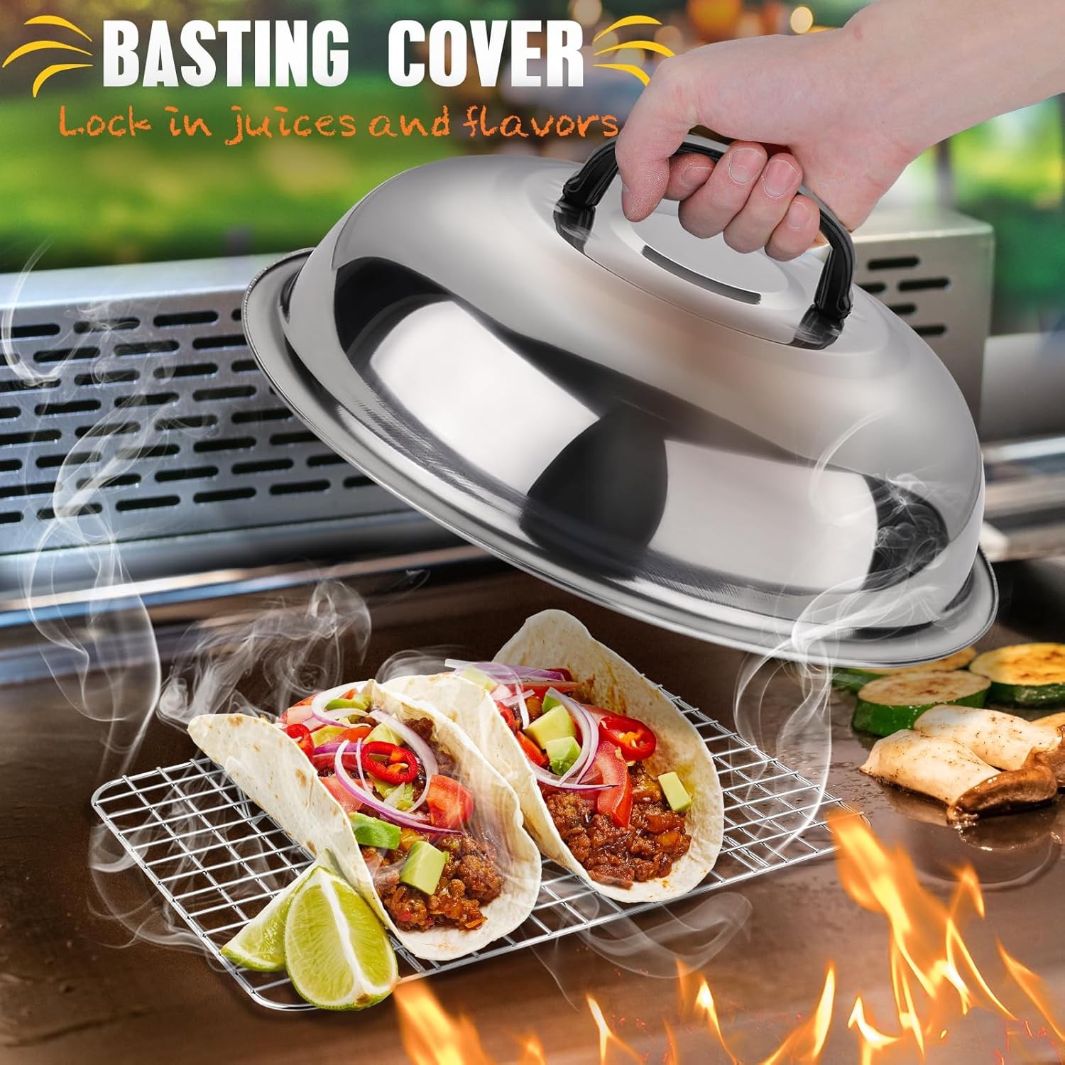 RINPIR 33PCS Griddle Accessories Kit for Blackstone, Flat Top Grill Accessori... gallery
