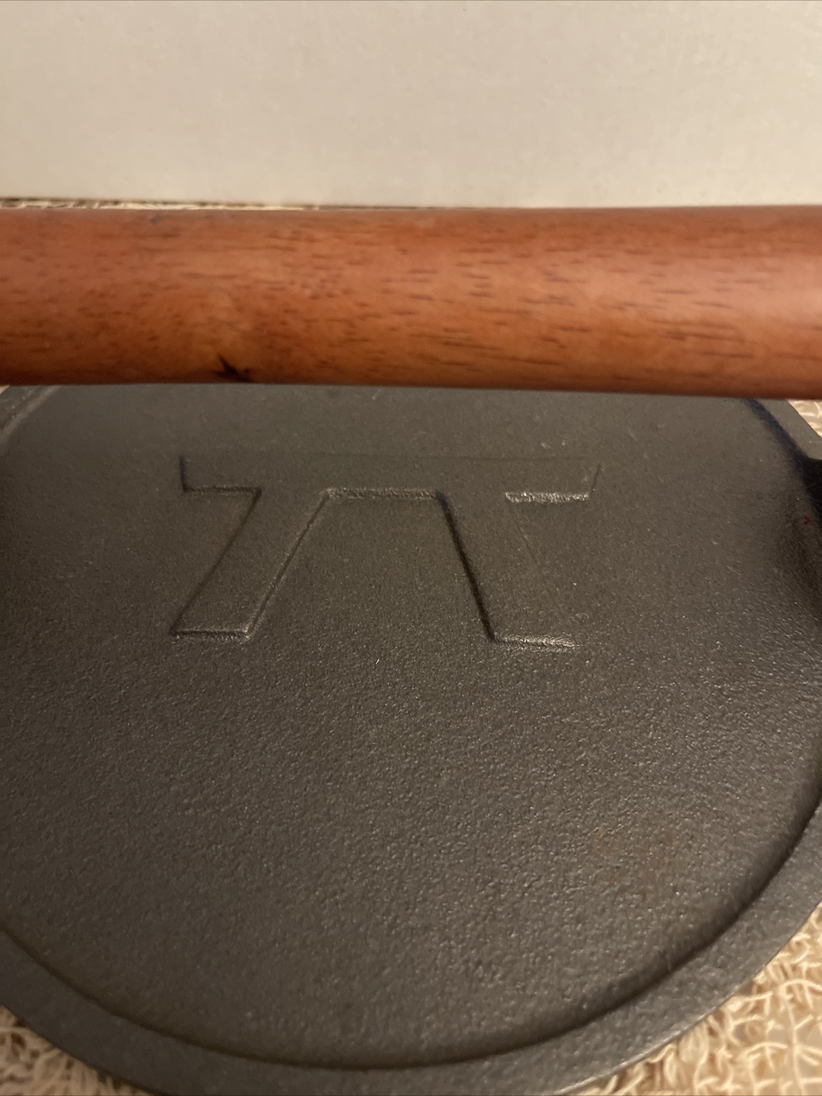 Iron Grill Press Bacon Press With Wood Handle Burger Press Kitchen Meat Press gallery