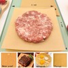 Yuyouqu 100 PCS Hamburger Patty Paper 6''x6'' 6''X6'' 100PCS, Brown Square gallery