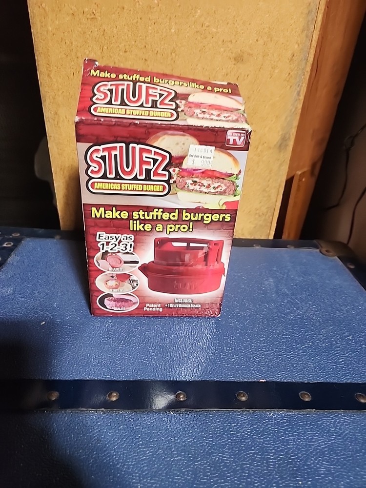 Stufz Stuffed Burger Press - Hamburger Patty Maker - As Seen On TV
