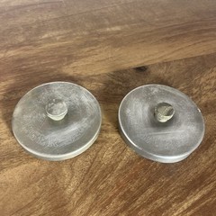 Vintage 1960s Heuck Burger Press Metal CIN’TI 20.0. US Pat D191367 Lot Of 2