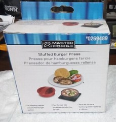 Burger Press Regular Shape & Stuffed Burger Patties by Master Forge