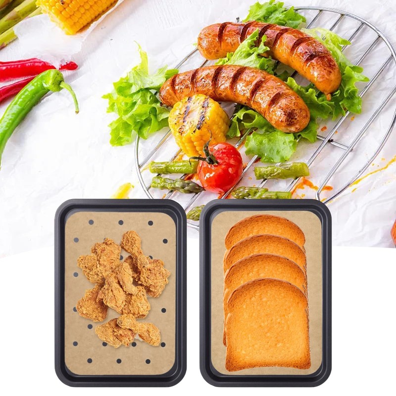 200 Sheets Air Fryer Liners Disposable 5.5 x 8.3 inch, as the pictures shown gallery