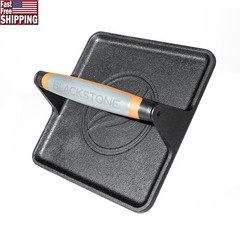 Cast Iron Griddle Press Heat Resistant Handle Non Stick Burger Sandwich Tool New