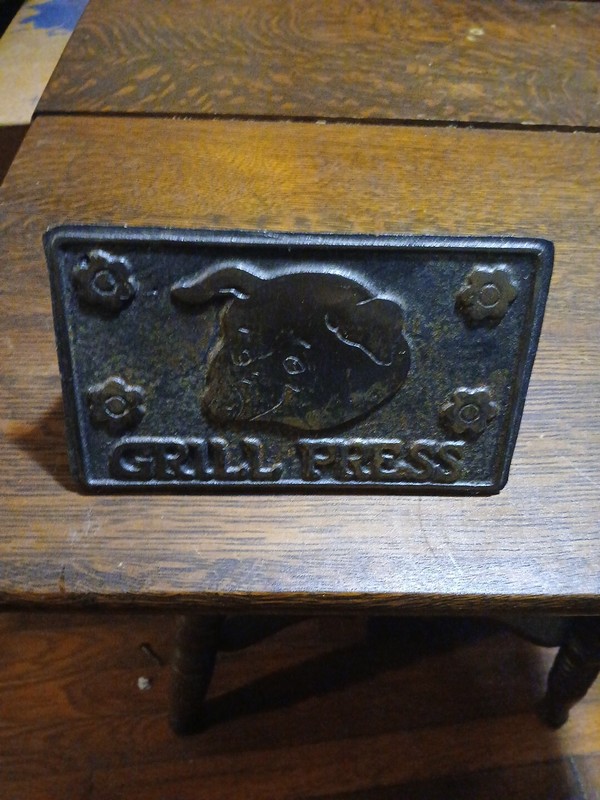 Vintage Home Town Grill Press - Pig & Flowers Design gallery