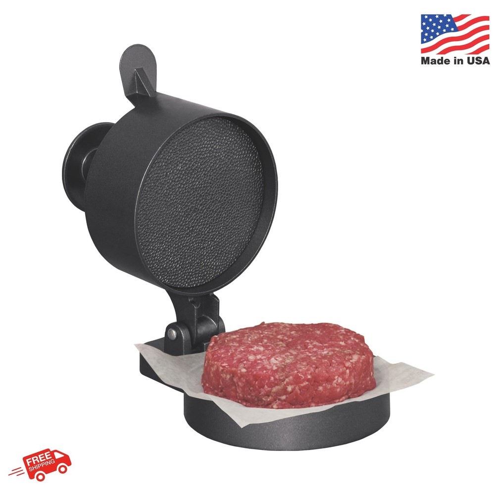 Weston Burger Press, Makes 4 1/2" Diameter Patties for Hamburger, Crab Cakes, Sa