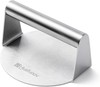 Husfunov Stainless Steel Burger Press, 5.5 Inch Round Smasher,Non-Stick Smooth H gallery