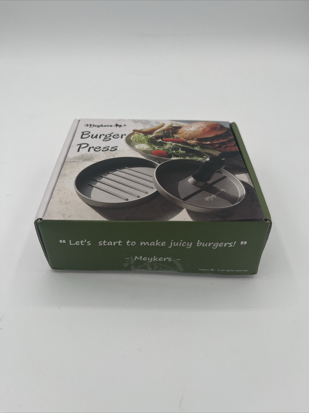 Meykers Burger Press Hamburger Patty Maker Mold Ring gallery