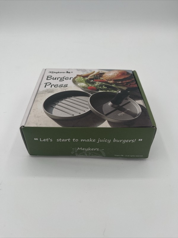 Meykers Burger Press Hamburger Patty Maker Mold Ring gallery