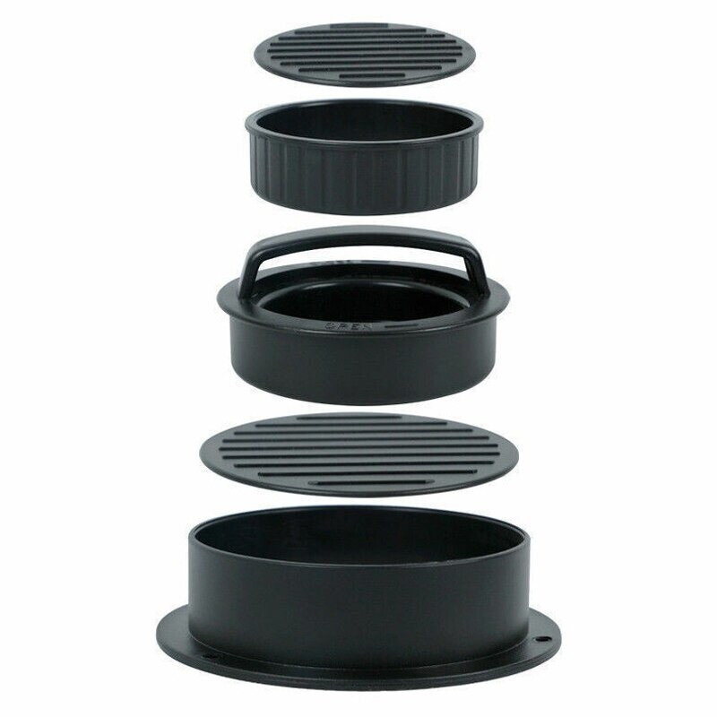 3 in 1 Stuffed Burger Press Hamburger Maker ABS Plastic Beef Patty Kitchen BBQ gallery