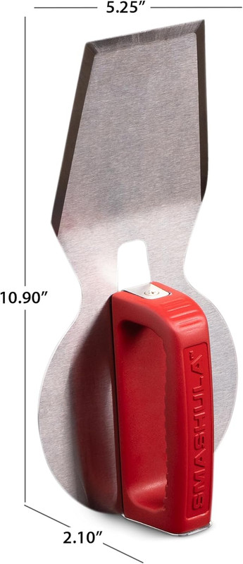 09516 Smashula Stainless Steel Burger Press, Spatula, Bottle Opener and Magnetic gallery