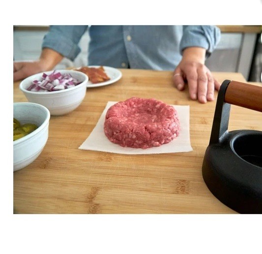 Cuisinart Press And Stuff Cast Iron Burger Press gallery
