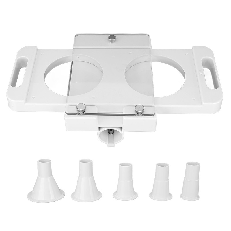 Hamburger Pressing Mould Maker Non Stick 2 Holes ABS Hamburger Press Patty Maker gallery