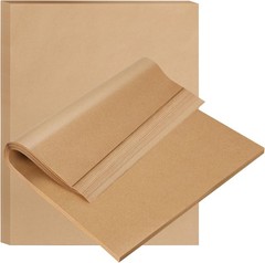BYKITCHEN 12 x 16 Inch Parchment Paper Sheets, Non-Stick 12 x 16 Inch, Nature