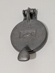 Vintage Cast Aluminum Hamburger Press Flying Duck Mallard Patty Maker