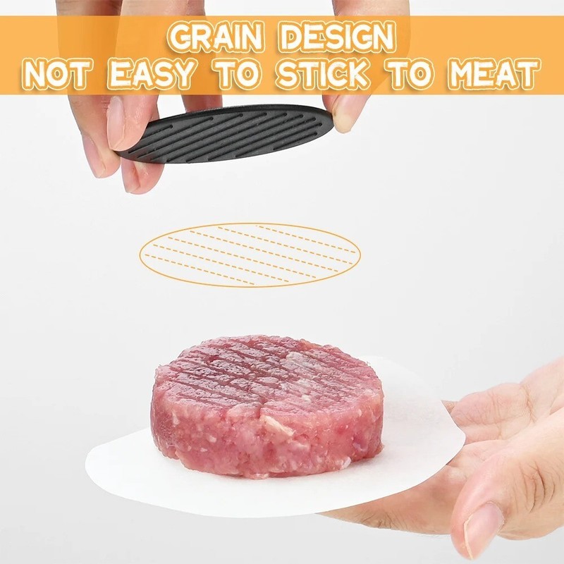 Hamburger Meat Press Maker Round Shape Non-Stick Stuffed Burger Patties Beef Gri gallery