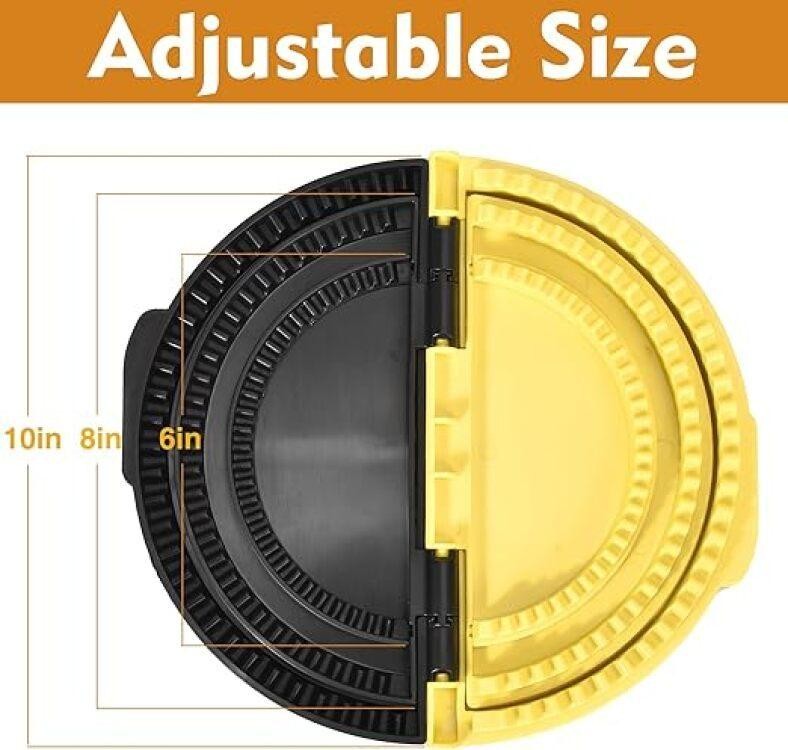Double Sided Diy Sandwich Maker Mold Toast Press Sealer Pocket Cutter Kitchen gallery