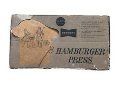 VINTAGE Sears Robuck and co hamburger press no. 2752