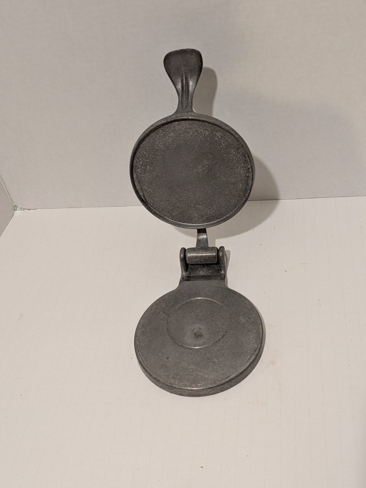 Vintage Cast Aluminum Hamburger Press Flying Duck Mallard Patty Maker gallery
