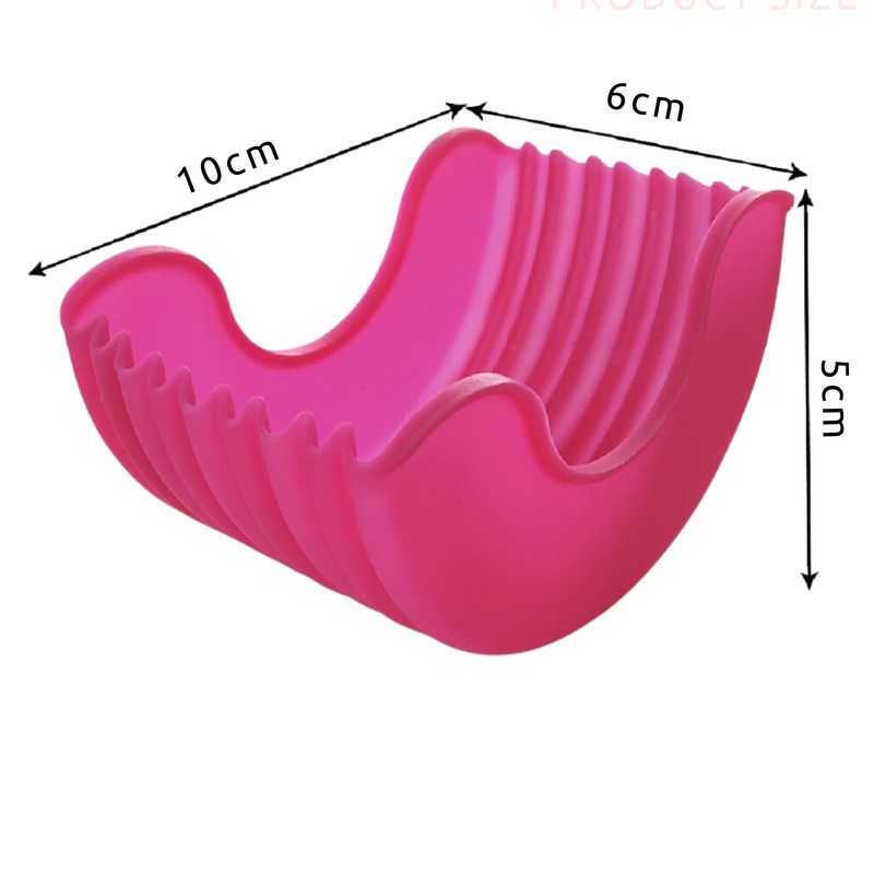 Silicone Burger holder anti spill food holder gallery