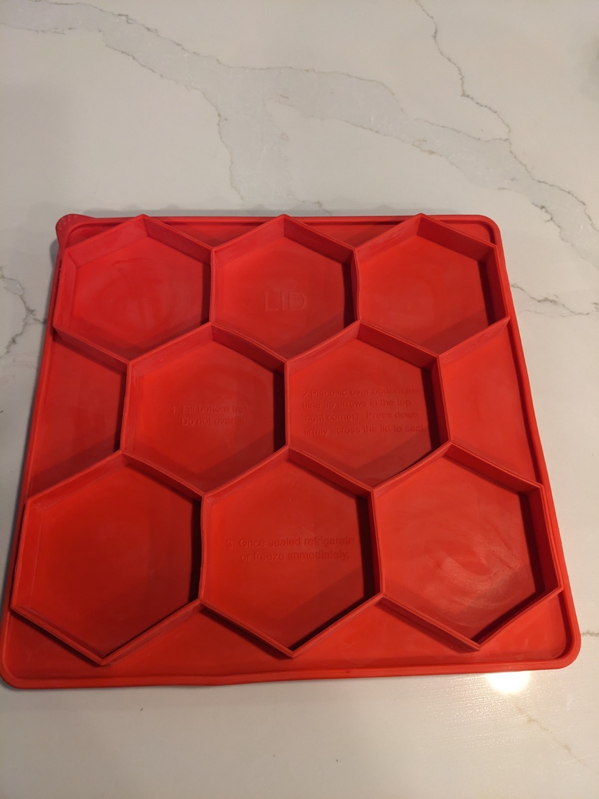 Shape + Store Burger Master 8 IN 1 - Burger Press & Freezer Container Silicone gallery