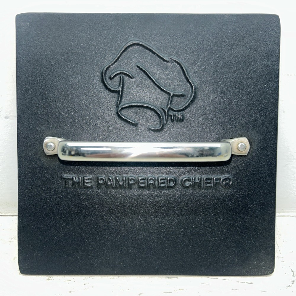 Pampered Chef Grill Press Cast Iron #2875