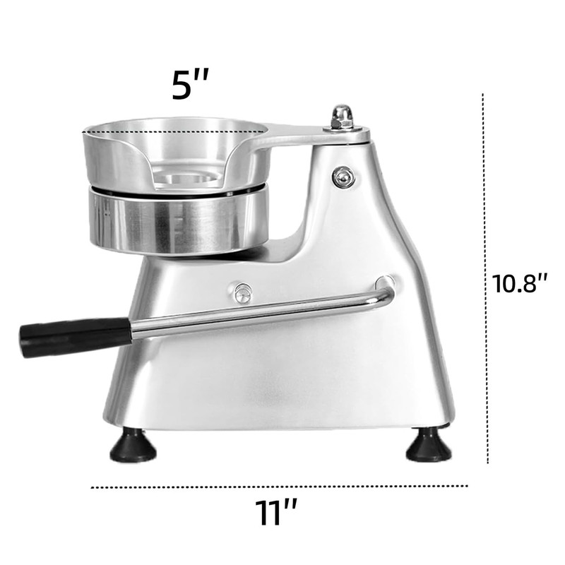 3-In-1 Commercial Burger Patty Maker Press 4/5/6 Inch 1200 PCS Papers gallery