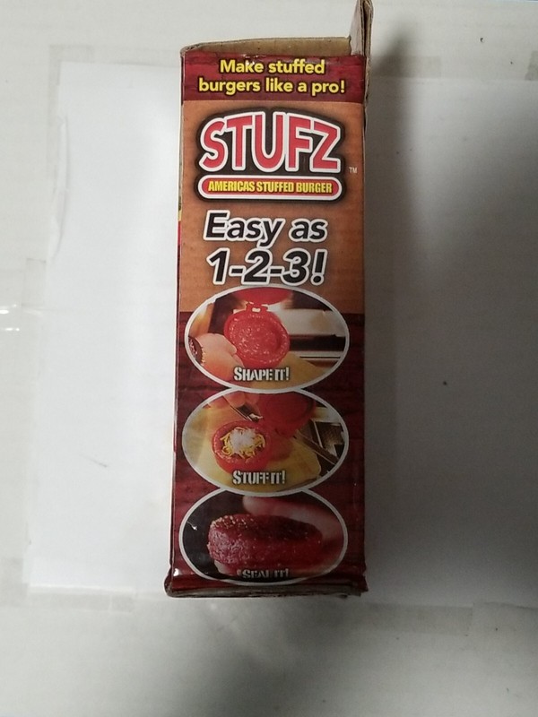 STUFZ Americas Stuffed Burger, As Seen On TV, Make Stuffed Burgers Like A Pro! gallery