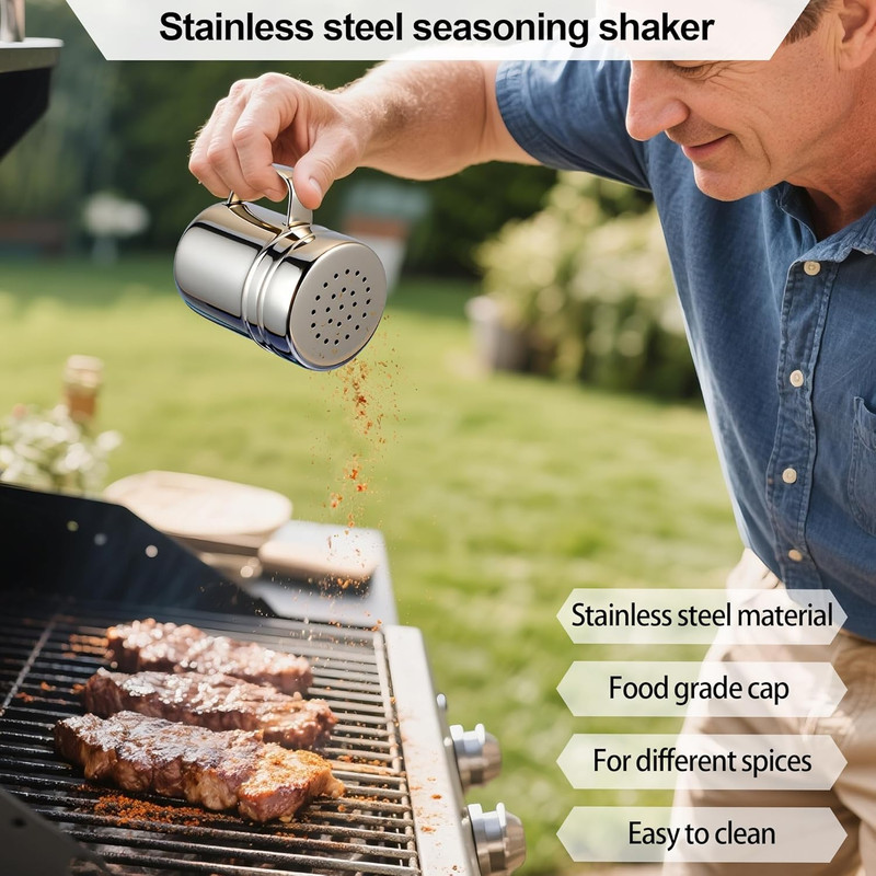 7" Cast Iron Smash Burger Press Hamburger Press Patty Maker Stainless Steel gallery