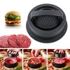 Hamburger Press, Stuffed Burger Mold, 100Pcs Patty Papers, Black gallery