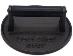 Kitchen Tools Heavy Duty Cast Iron Grill Press Burger Press Bacon Press Barbe…