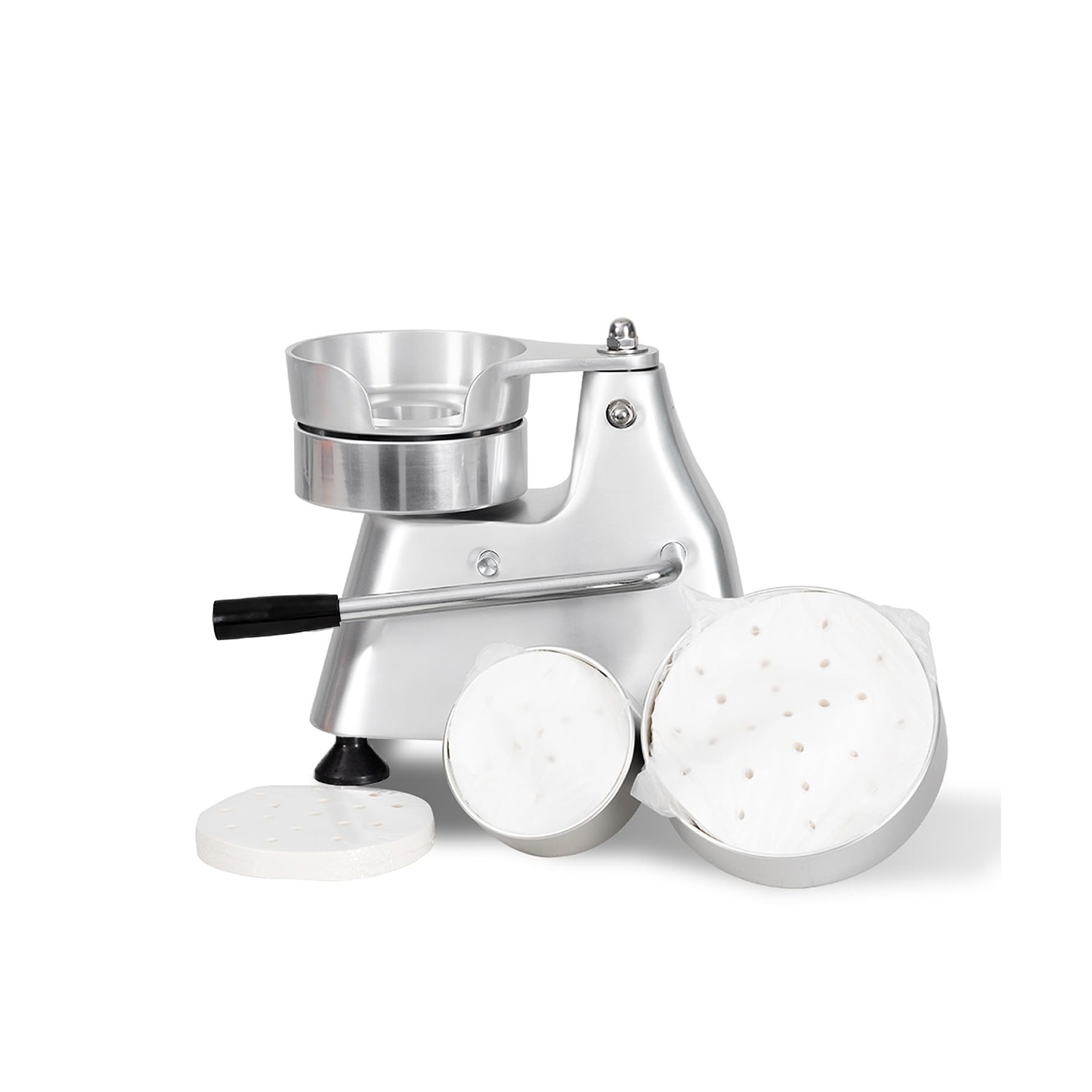 CTJ Commercial Hamburger Patty Maker Food Stainless Steel Bowl Burger Press P... gallery