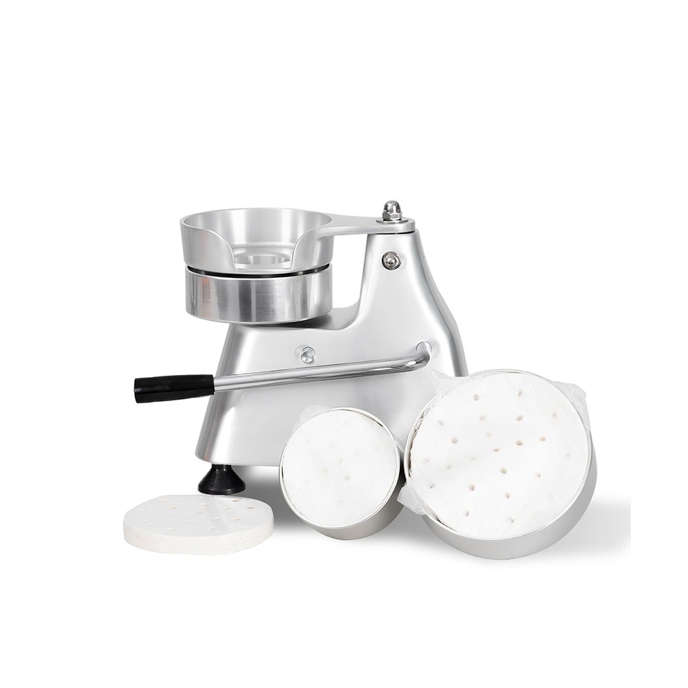 CTJ Commercial Hamburger Patty Maker Food Stainless Steel Bowl Burger Press P...