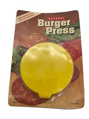 Vintage Gourmet Burger Press Mold New In Package