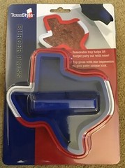 Texas Shaped Burger Press Cookie Cutter New In Package