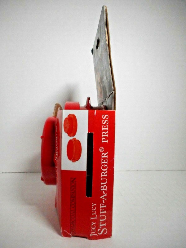 Jucy Lucy Stuff-A-Burger Press Charcoal Companion CC5119 Camping Tailgating gallery